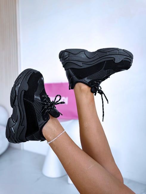 MELNAS botas su aukštu aulu "LOL"